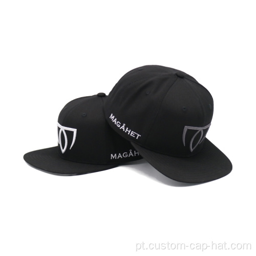 Painel 3D Painel 3D Bordado Snapback Cap